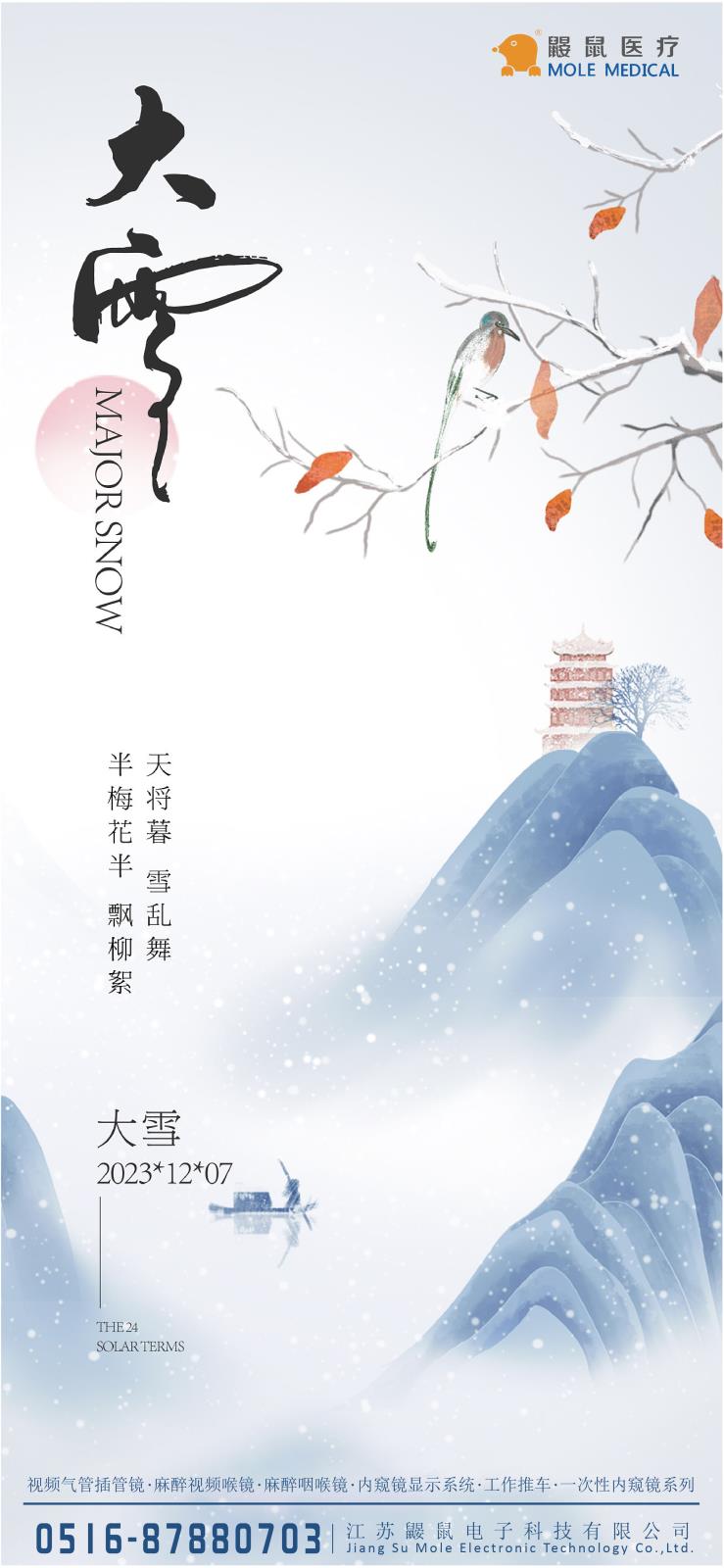 大雪節(jié)氣-可視喉鏡如何幫助維護(hù)咽喉健康？